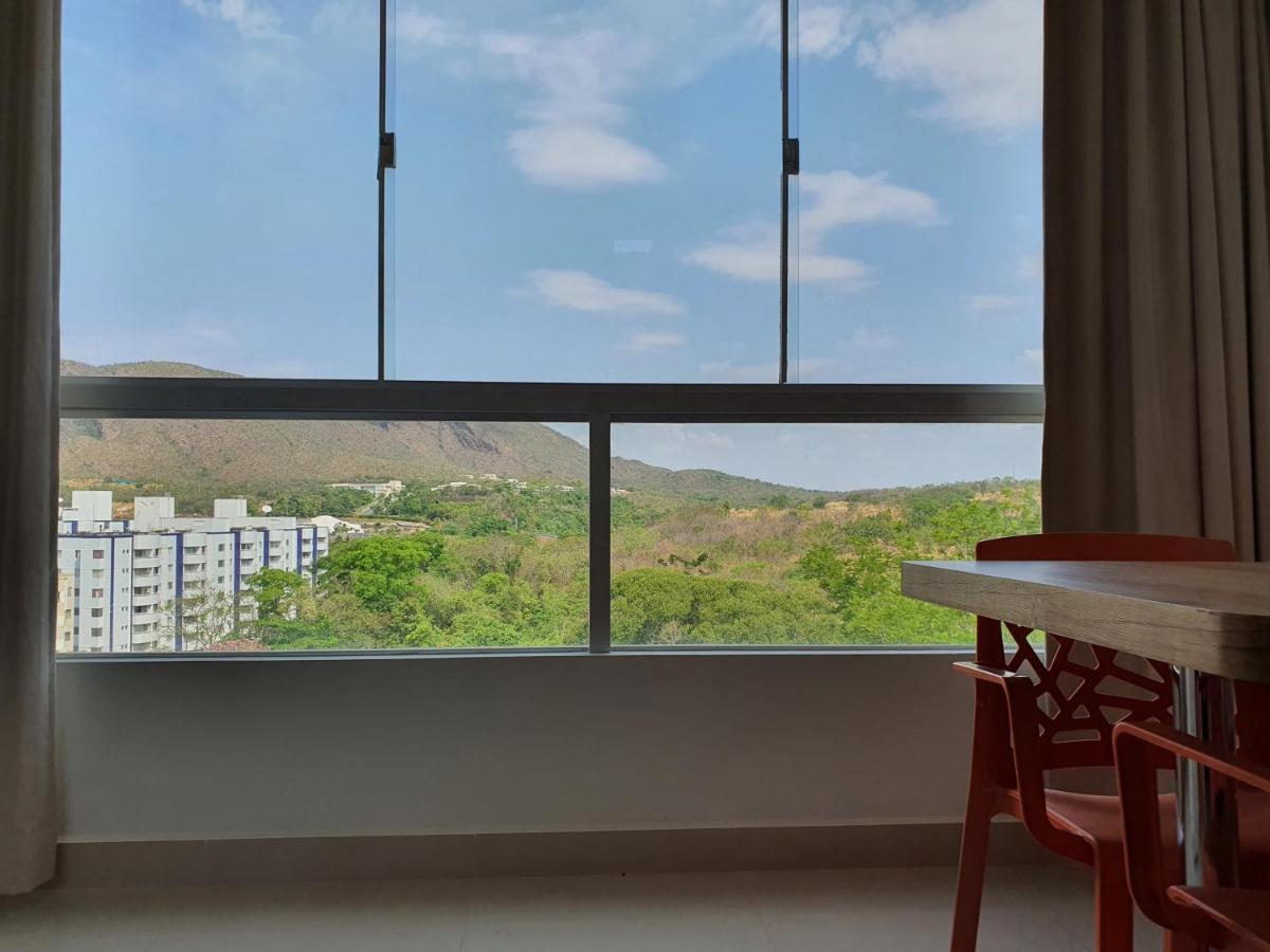 Apartment Park Veredas Com Acesso Ao Rio No Fundo Rio Quente